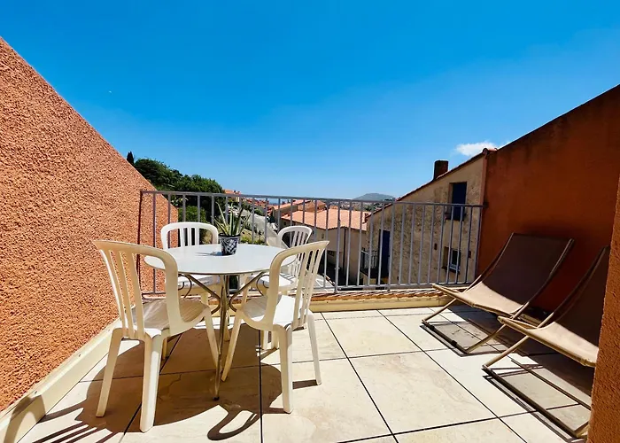 Appartement Collioure, Grande Terrasse Et Parking